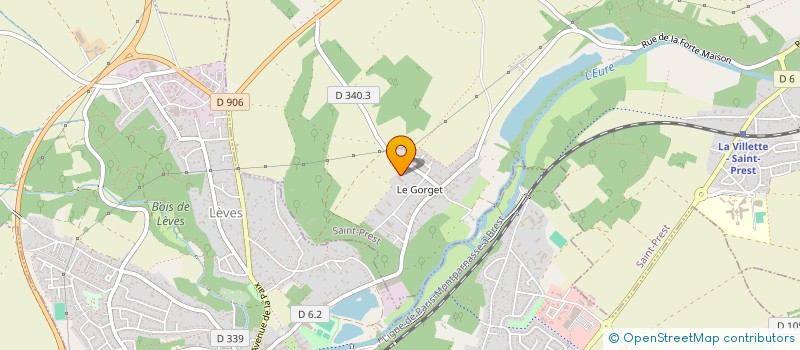 localisation de l'entreprise ATJ à SAINT-PREST