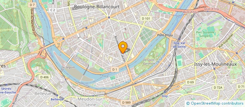 localisation de l'entreprise ATJ à BOULOGNE-BILLANCOURT