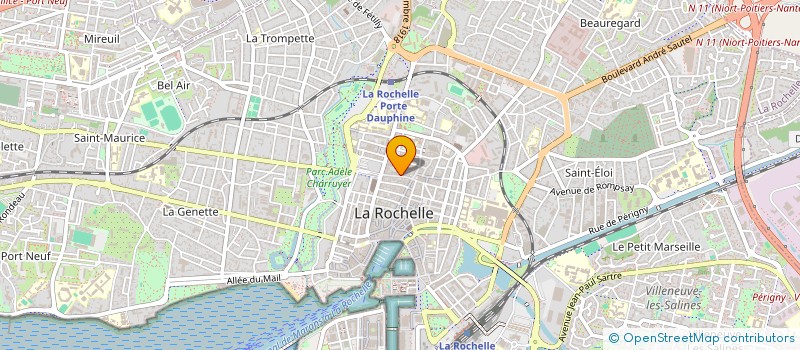 localisation de l'entreprise ATJ BUSINESS à LA ROCHELLE