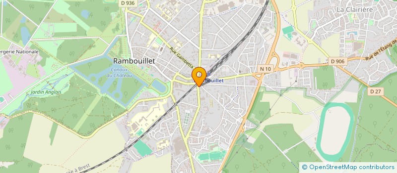 localisation de l'entreprise ATJD à RAMBOUILLET