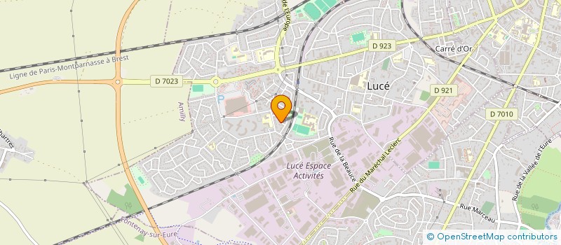 localisation de l'entreprise ATJNOVA à LUCE