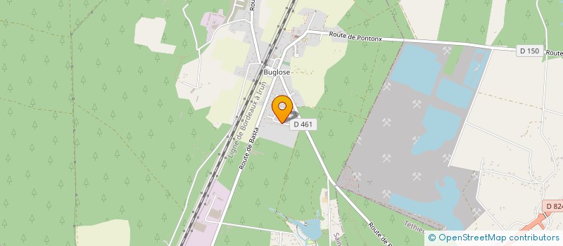 localisation de l'entreprise ATK IMMOBILIER  SAINT-VINCENT-DE-PAUL