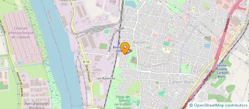 localisation de l'entreprise ATK NETWORK  BASSENS