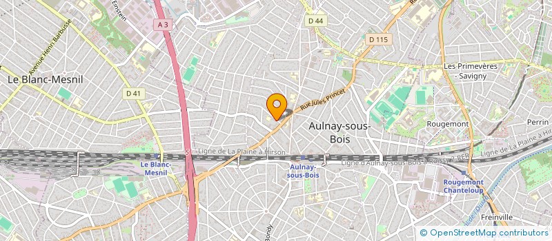 localisation de l'entreprise ATK PUBLISHING  AULNAY-SOUS-BOIS