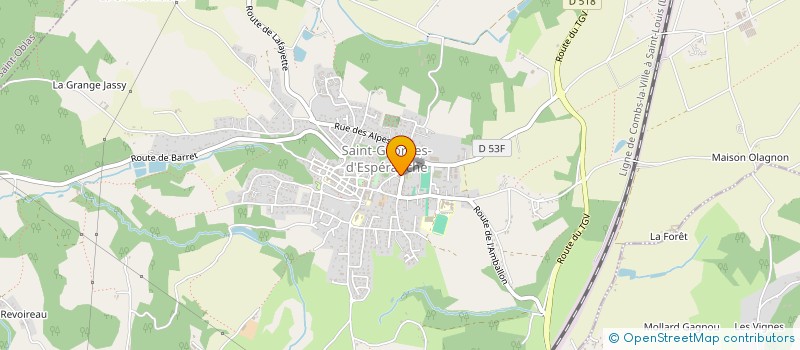 localisation de l'entreprise ATK SOLUTION RENOVATION  SAINT-GEORGES-D'ESPERANCHE