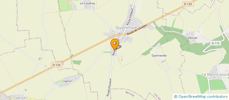 localisation de l'entreprise ATKART COMPETITION  HOUETTEVILLE