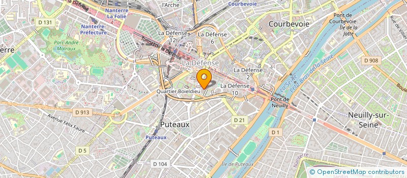 localisation de l'entreprise ATKO  PUTEAUX