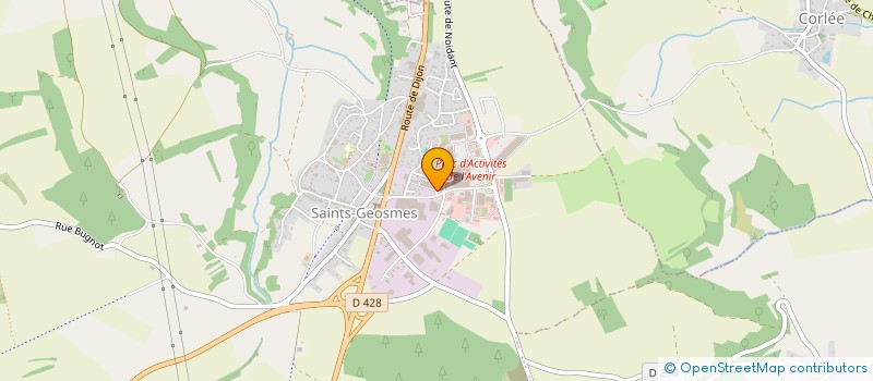 localisation de l'entreprise ATL à SAINTS-GEOSMES