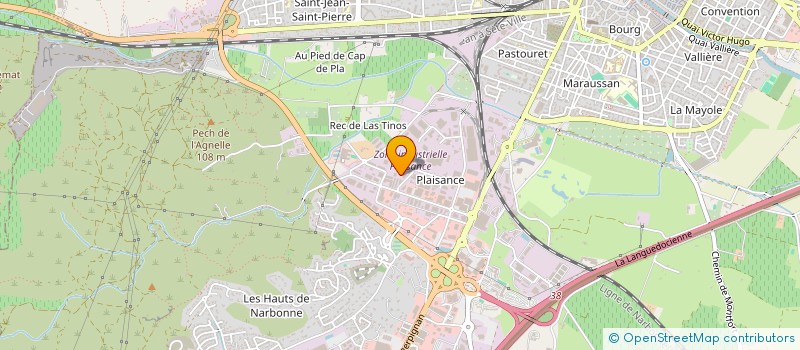 localisation de l'entreprise ATL à NARBONNE