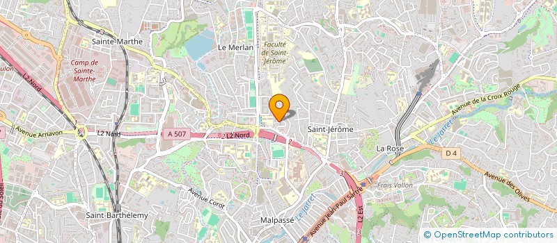 localisation de l'entreprise ATL à MARSEILLE 13EME