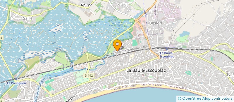 localisation de l'entreprise ATL ATELIER TRANSFORMATION LOCATION à LA BAULE-ESCOUBLAC