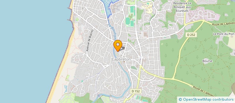 localisation de l'entreprise ATL BATIMENT  CAPBRETON