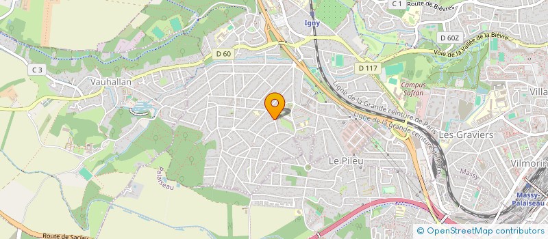 localisation de l'entreprise ATL CONSEIL à IGNY