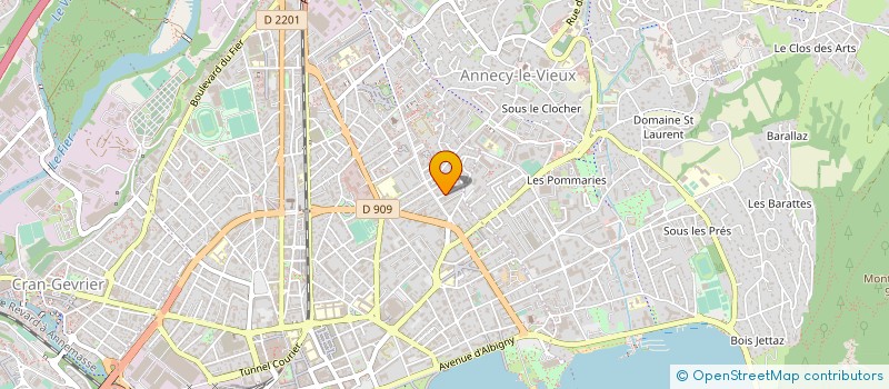localisation de l'entreprise ATL CONSULTING à ANNECY