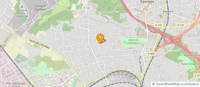 localisation de l'entreprise ATL EXPANSION à ARGENTEUIL