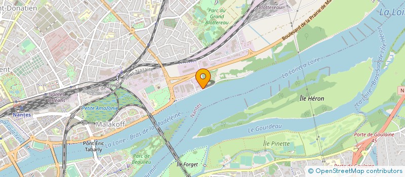 localisation de l'entreprise ATL'HAL DISTRIBUTION à NANTES