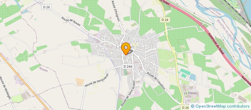 localisation de l'entreprise ATL IMMOBILIER  CABANNES