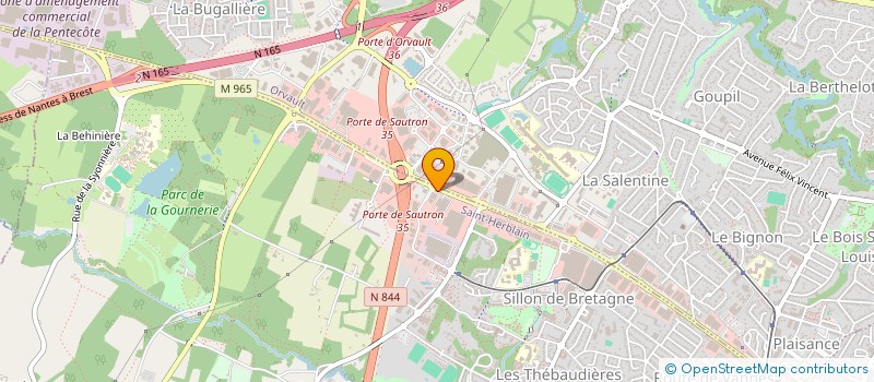 localisation de l'entreprise ATLAM'LUM  SAINT-HERBLAIN