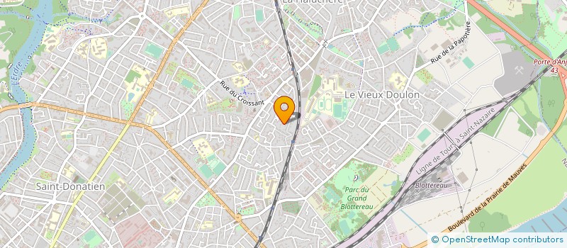localisation de l'entreprise ATLAN CONSEIL à NANTES