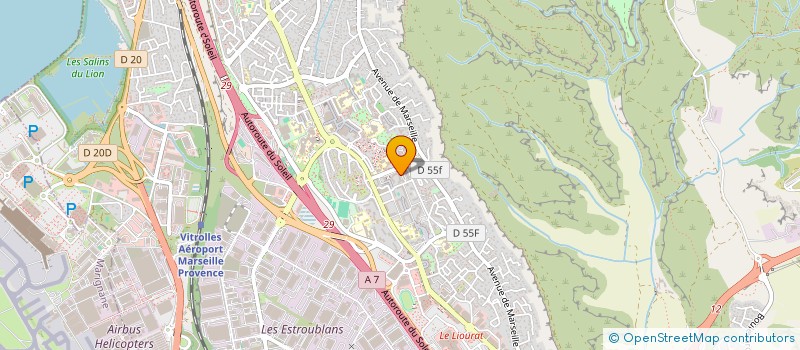 localisation de l'entreprise ATLAN CONSEIL SERVICE - ACS à VITROLLES