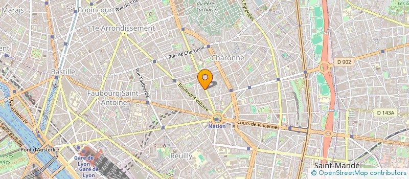 localisation de l'entreprise ATLAN FILMS  PARIS