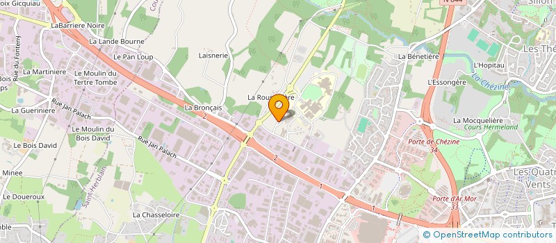 localisation de l'entreprise ATLANCHIM PHARMA à SAINT-HERBLAIN