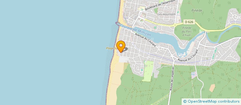 localisation de l'entreprise ATLANCO  MIMIZAN