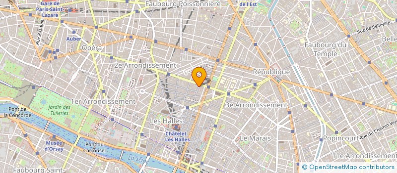 localisation de l'entreprise ATLANI R2 BIS  PARIS