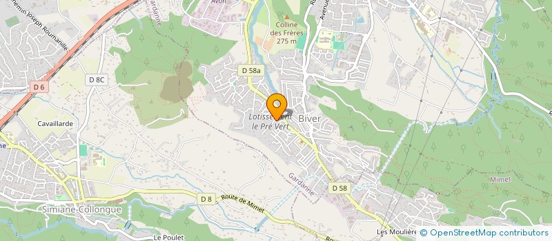 localisation de l'entreprise ATLANI SAIDI à GARDANNE