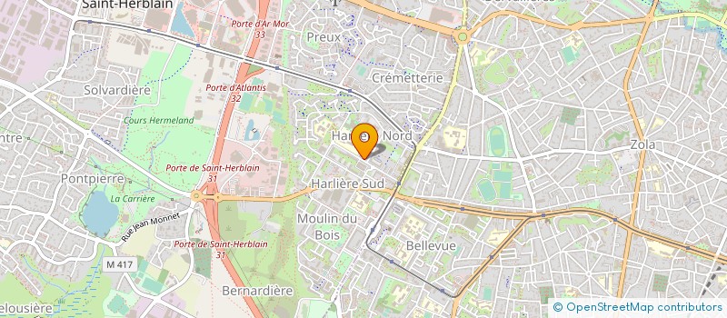 localisation de l'entreprise ATLANPHONIE à SAINT-HERBLAIN