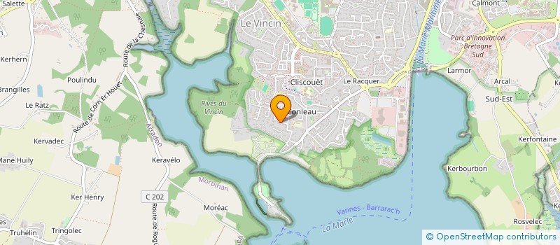 localisation de l'entreprise ATLANSWING à VANNES