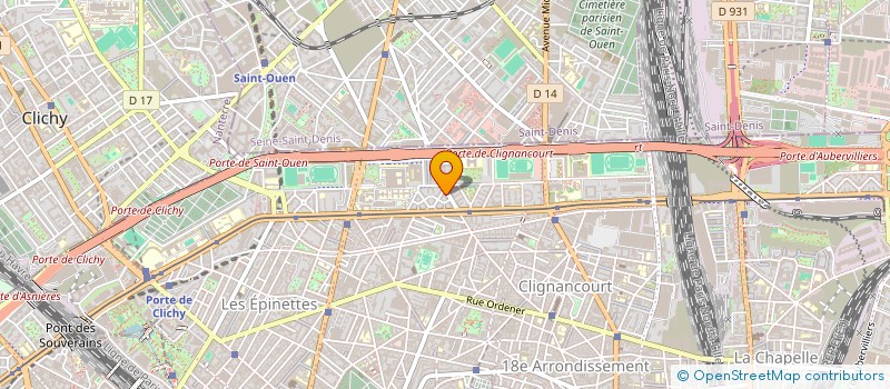 localisation de l'entreprise ATLANTA  PARIS