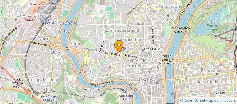 localisation de l'entreprise ATLANTE à LYON