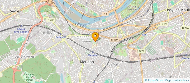 localisation de l'entreprise ATLANTE CONSEILS à MEUDON