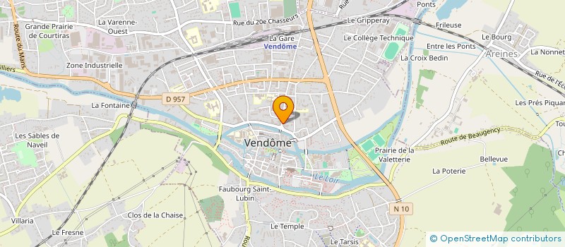 localisation de l'entreprise ATLANTE IMMOBILIER à BLOIS