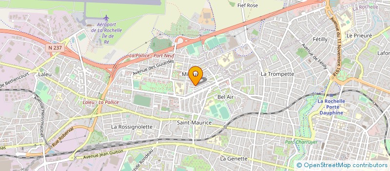 localisation de l'entreprise ATLANTE RAVALEMENT  CLAVETTE