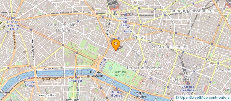 localisation de l'entreprise ATLANTE SILVA 1  PARIS