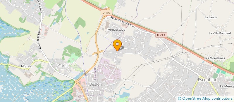 localisation de l'entreprise ATLANTI-KARR à LA BAULE-ESCOUBLAC