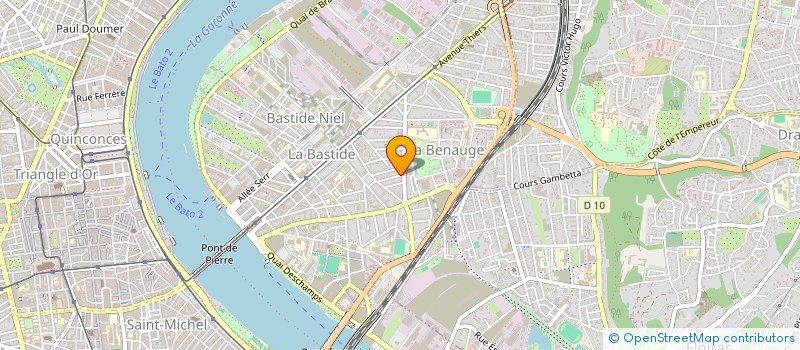 localisation de l'entreprise ATLANTIC  BORDEAUX