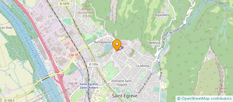 localisation de l'entreprise ATLANTIC à SAINT-EGREVE