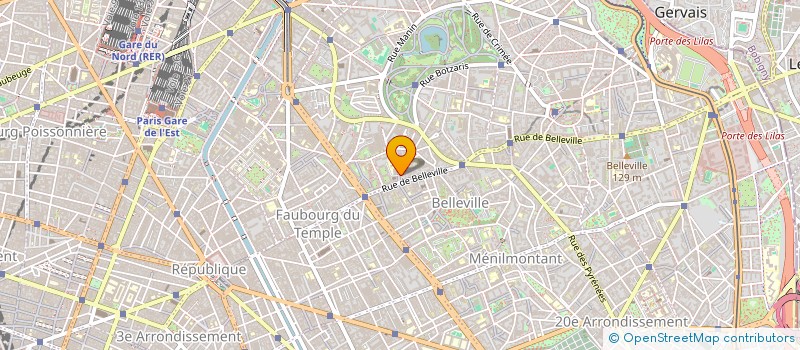 localisation de l'entreprise ATLANTIC  PARIS