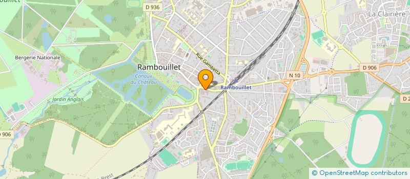 localisation de l'entreprise ATLANTIC  RAMBOUILLET