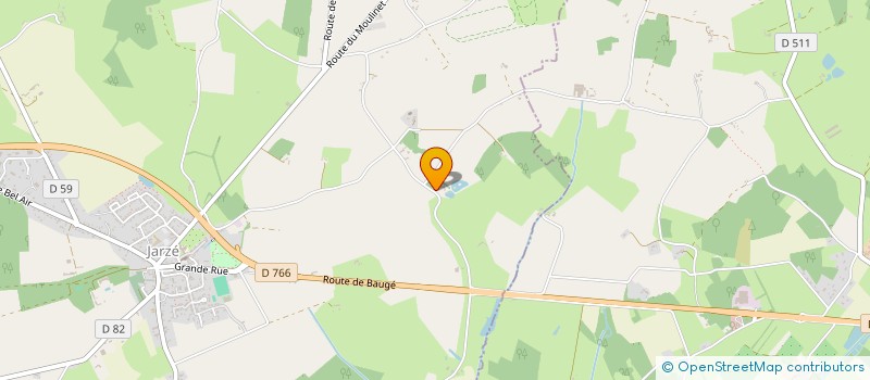 localisation de l'entreprise ATLANTIC  JARZE VILLAGES