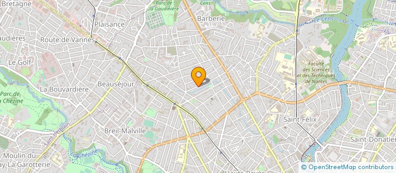 localisation de l'entreprise ATLANTIC AMBIANCE CONFORT à NANTES
