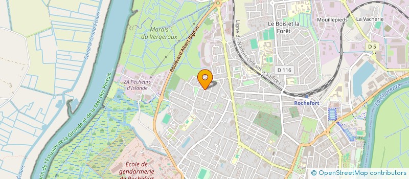 localisation de l'entreprise ATLANTIC AQUARIUM  ROCHEFORT