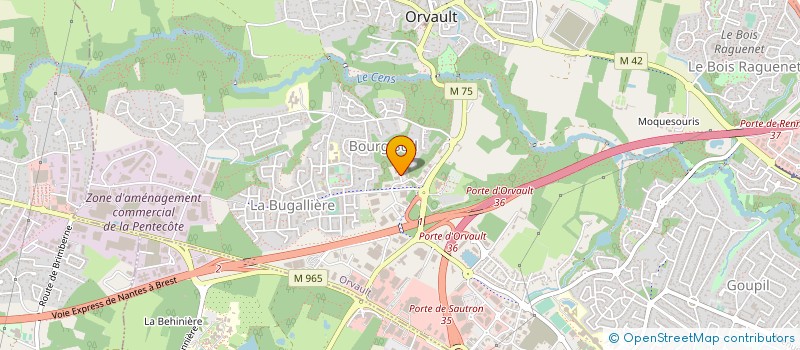 localisation de l'entreprise ATLANTIC-ASSISTANCE PRO à ORVAULT