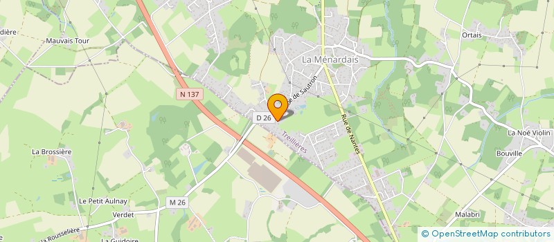 localisation de l'entreprise ATLANTIC ASSU IMMO  TREILLIERES