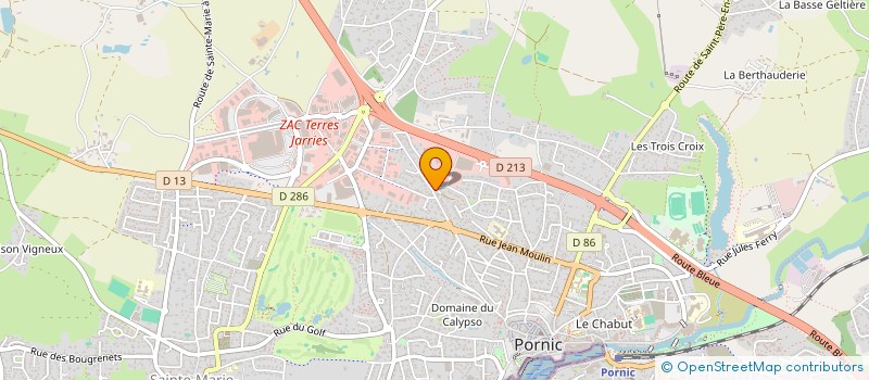 localisation de l'entreprise ATLANTIC AUTO NETTOYAGE à PORNIC