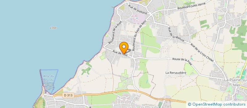 localisation de l'entreprise ATLANTIC AUTONOMIE SERVICES à LA PLAINE-SUR-MER