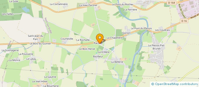 localisation de l'entreprise ATLANTIC BOUTIC à NORT-SUR-ERDRE